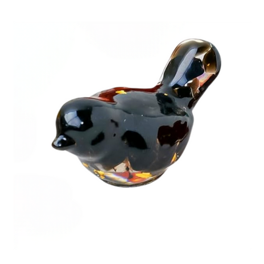 Crystal Mahjong Birdie Obsidian